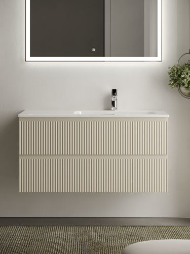 Тумба под раковину Sancos SNOB R SNR100RCE 99,5х44,5х50 настенная - фото 4
